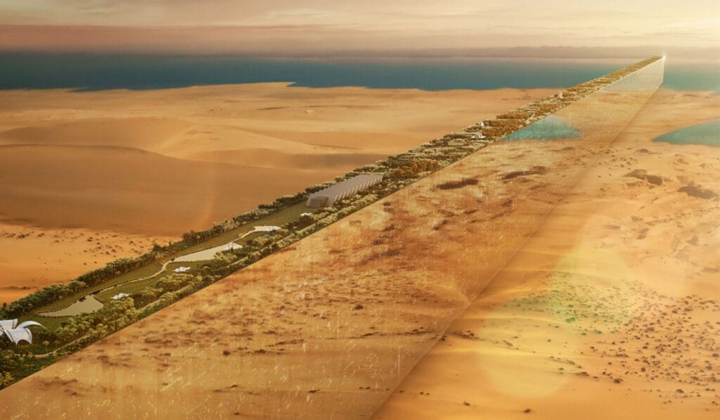 Vision 2030 for Saudi Arabia : How New Urban Projects in Saudi Arabia and Egypt Reflect the Ambitions of Their Leaders 4 The Line