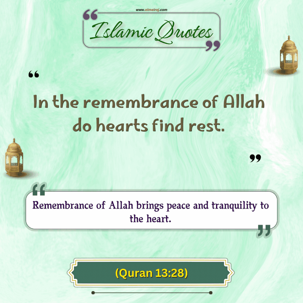 Heart Touching Islamic Quotes for Instagram