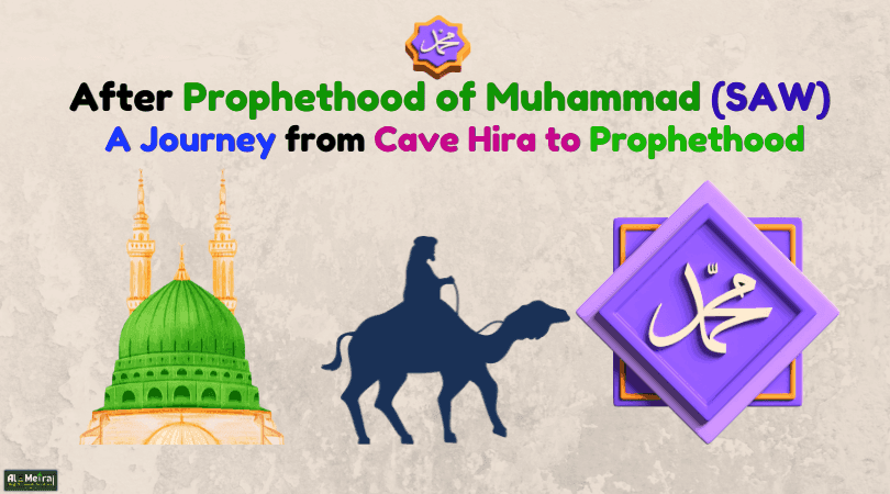 After Prophethood of Muhammad (sAW) : A Journey from Cave Hira to Prophethood