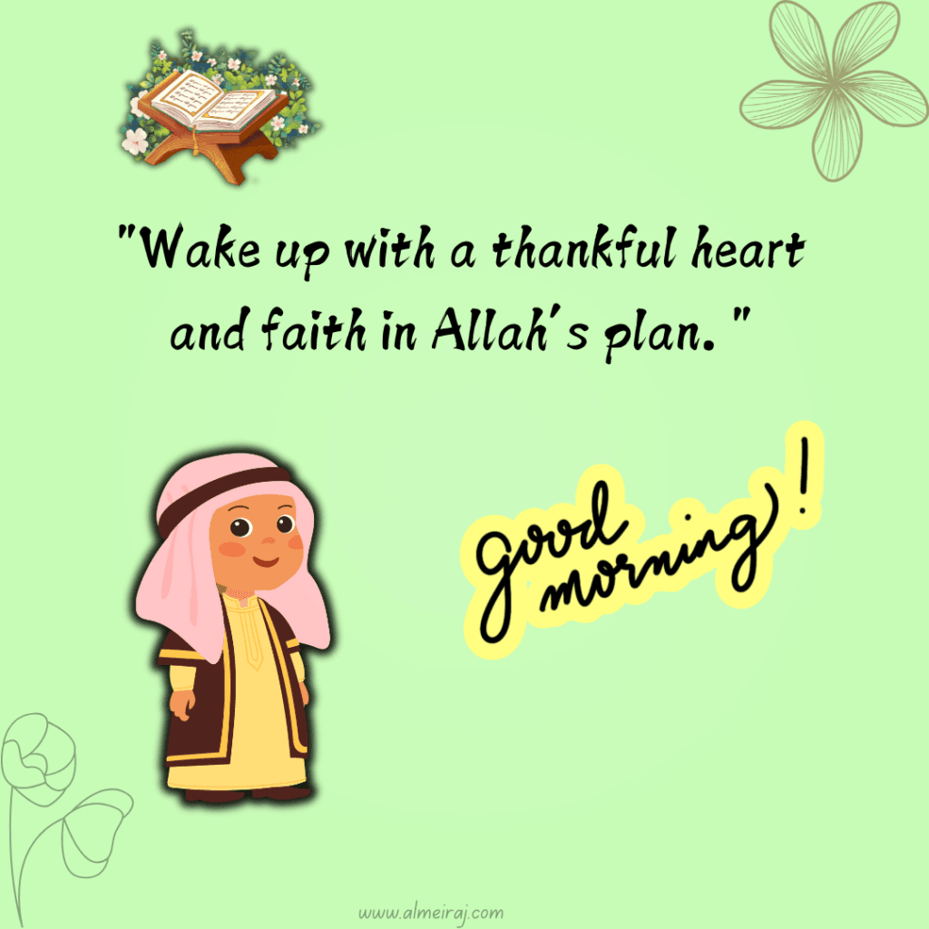 Islamic Good Morning Wishes in English