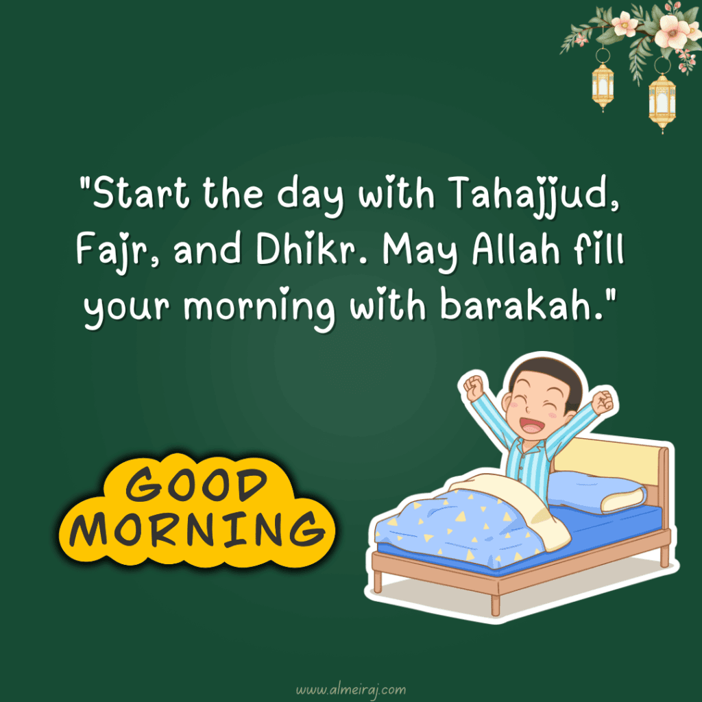 Islamic Good Morning Wishes in English