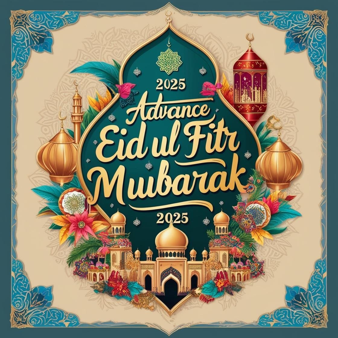 Advance Eid Ul Fitr Mubarak 2025 11