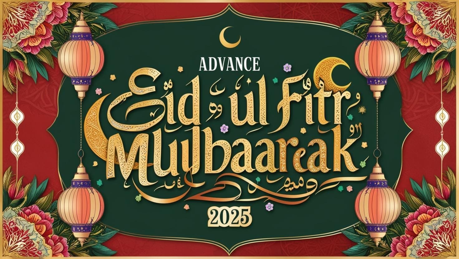 Advance Eid Ul Fitr Mubarak 2025 5 1