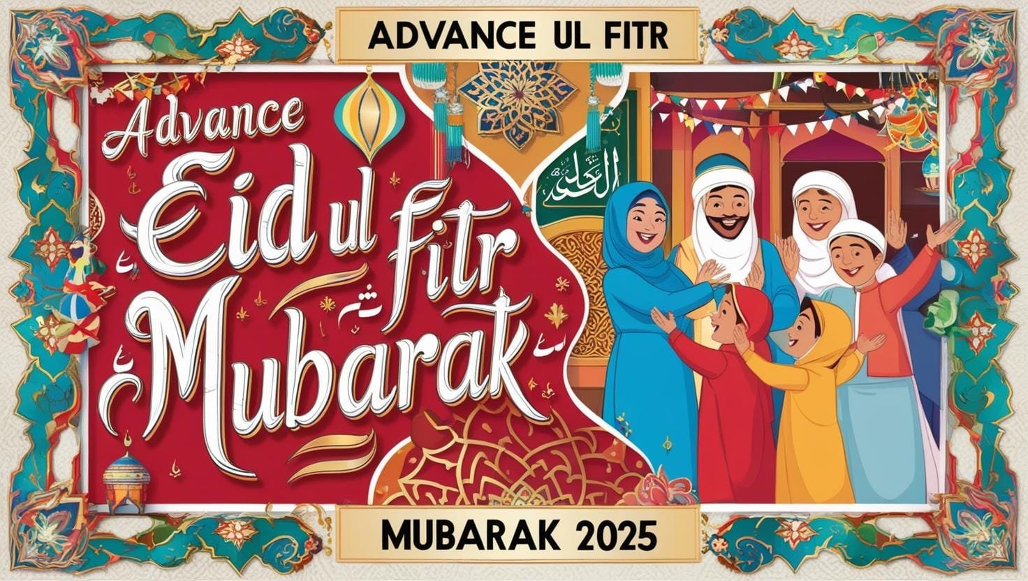 Advance Eid Ul Fitr Mubarak 2025 7