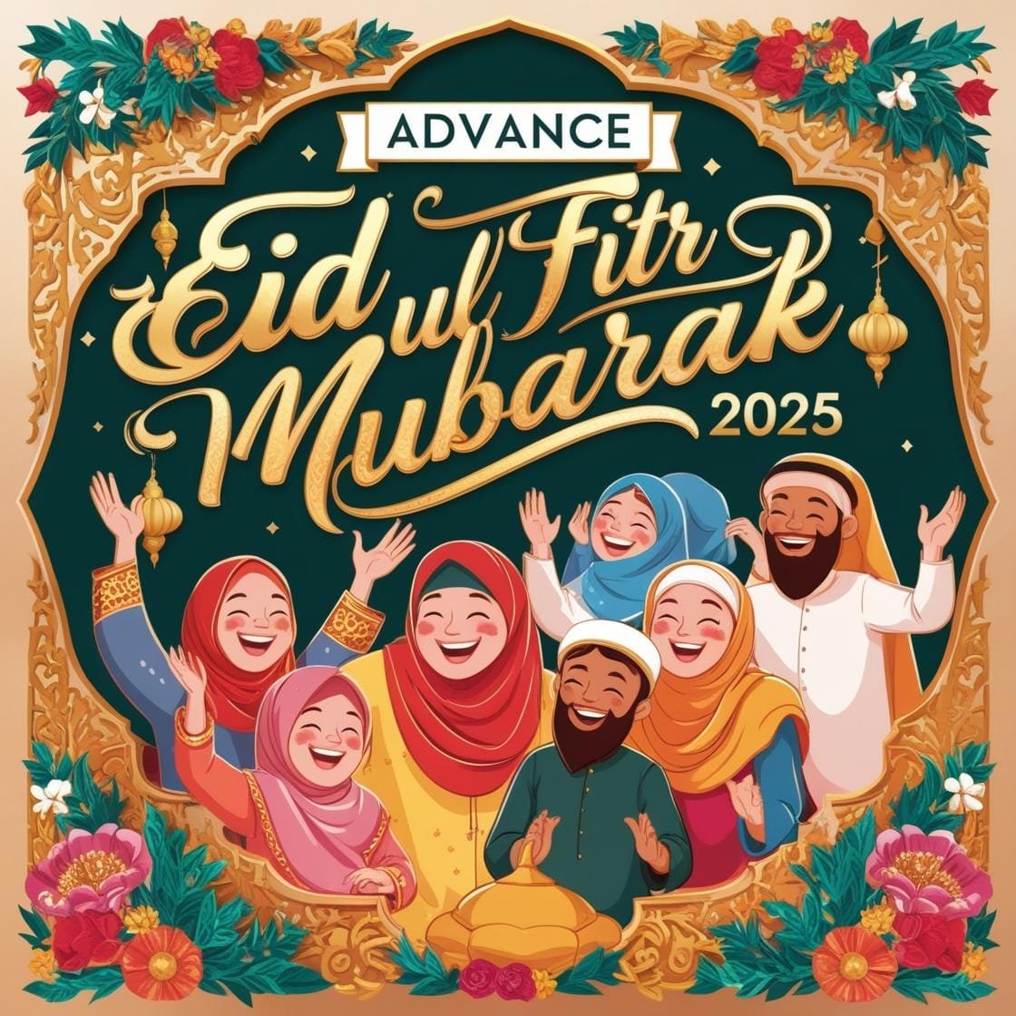 Advance Eid Ul Fitr Mubarak 2025 9