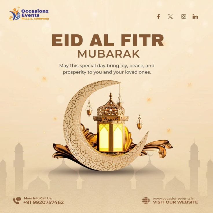 2025 Eid ul Fitr Date in India