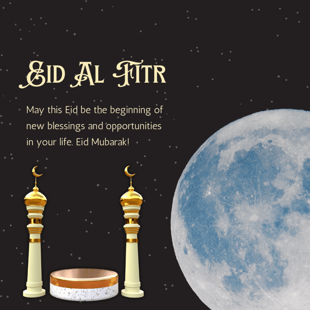 Eid ul Fitr Mubarak Wishes in English