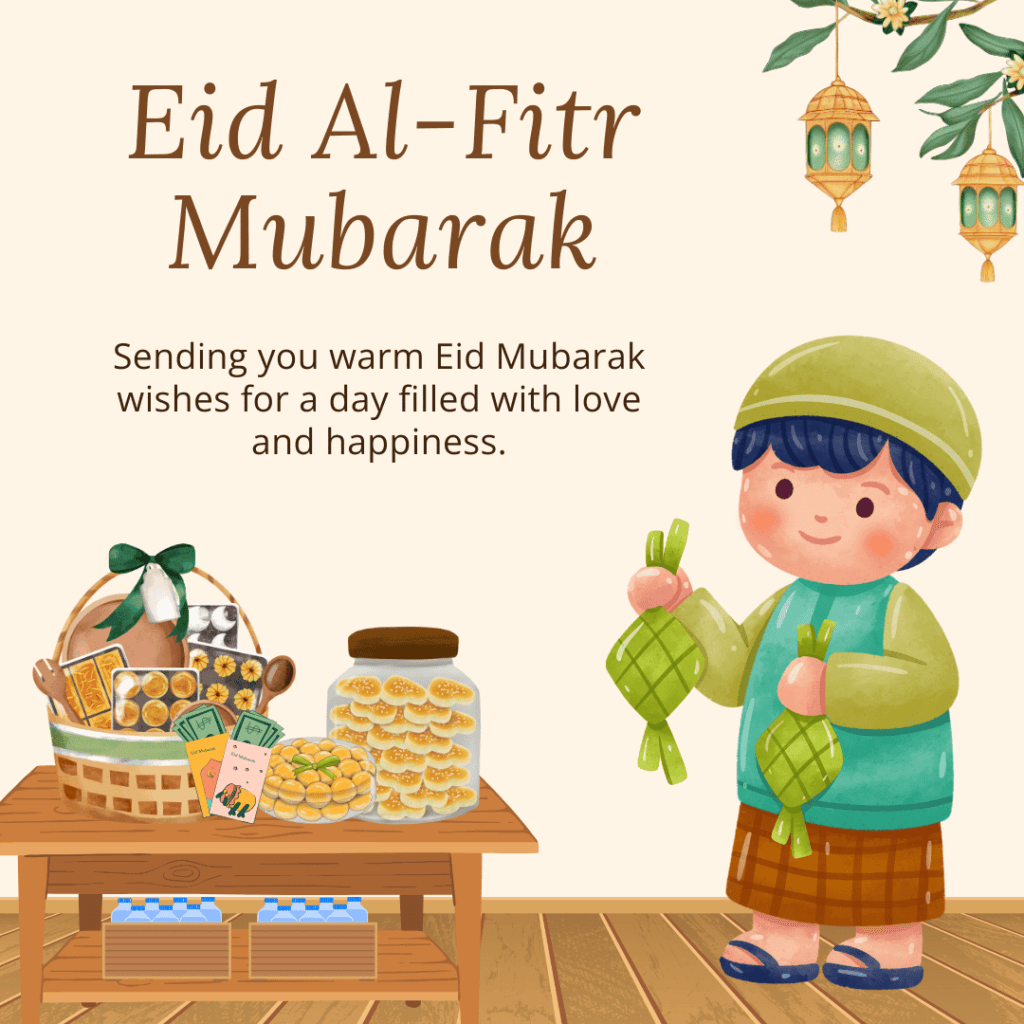 Eid ul Fitr Mubarak Wishes in English