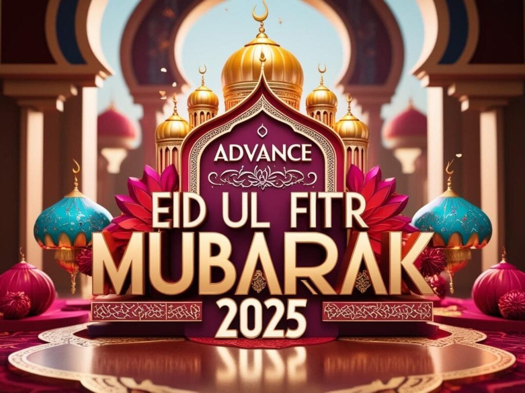 Advance Eid Ul Fitr Mubarak 2025