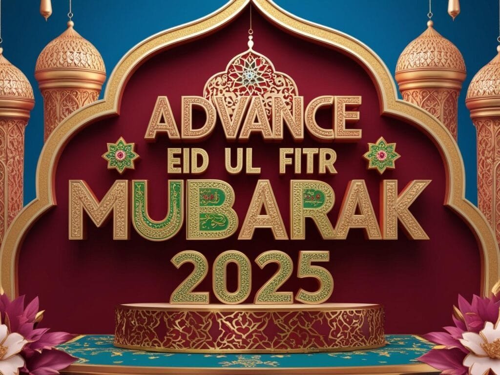 Advance Eid Ul Fitr Mubarak 2025