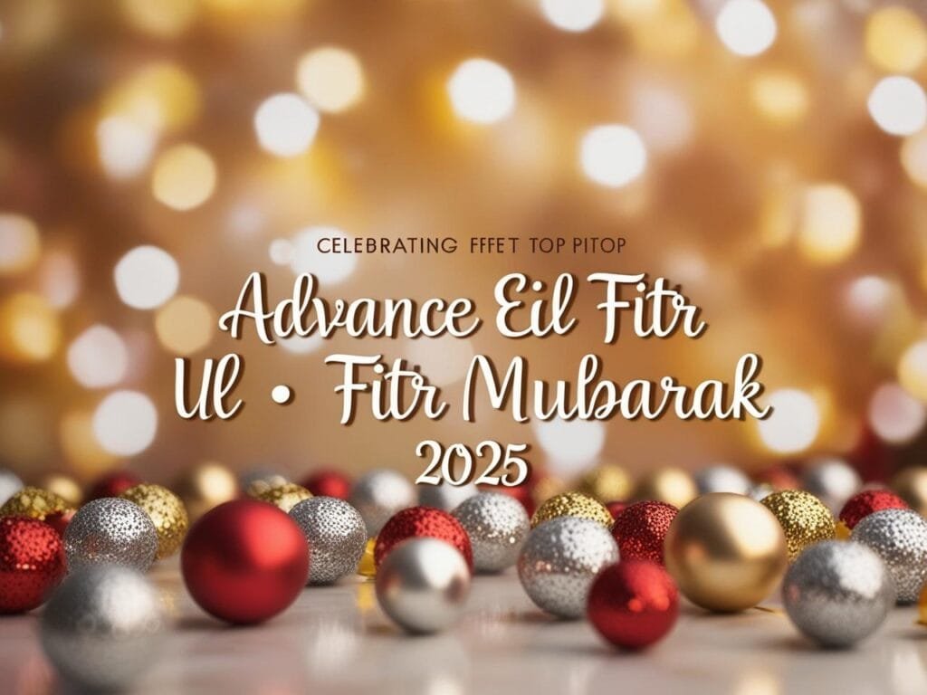 Advance Eid Ul Fitr Mubarak 2025