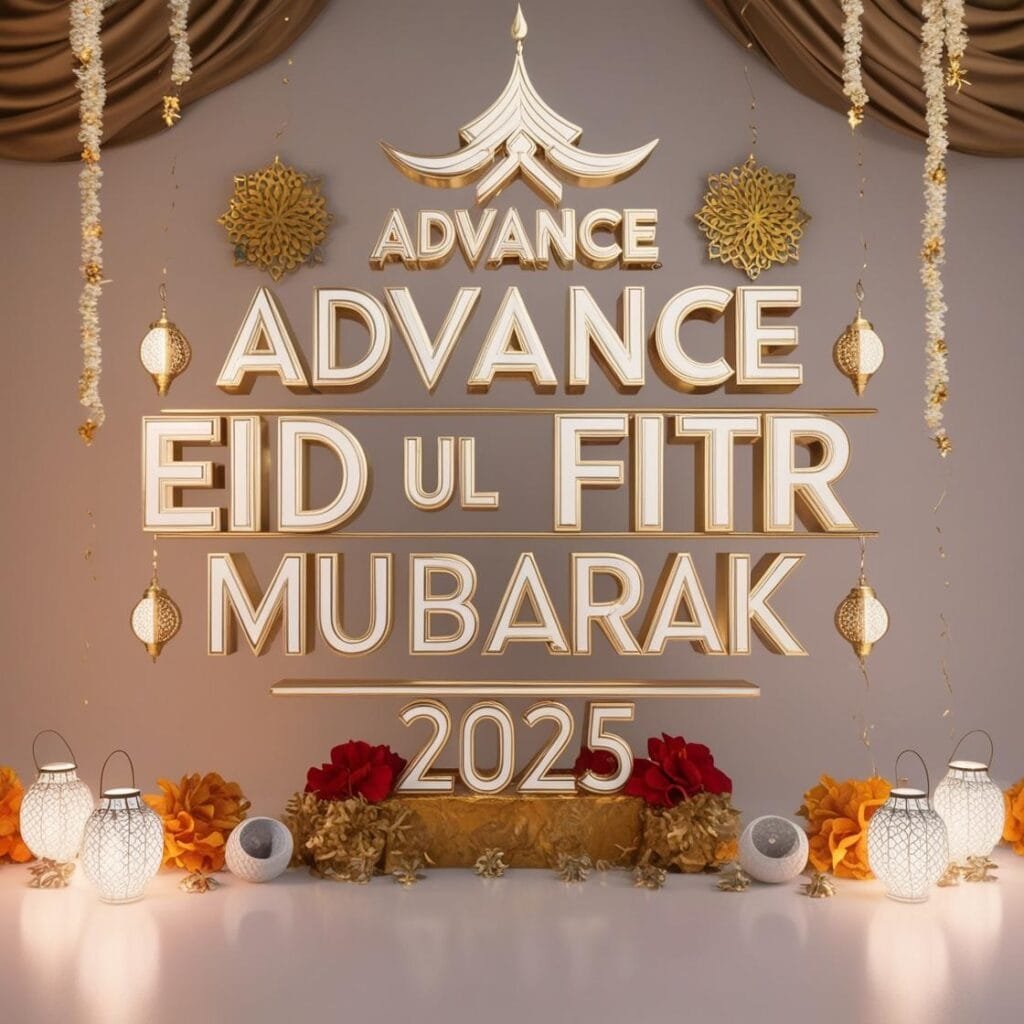 Advance Eid Ul Fitr Mubarak 2025