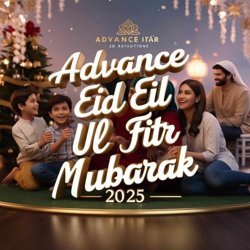 Advance Eid Ul Fitr Mubarak 2025