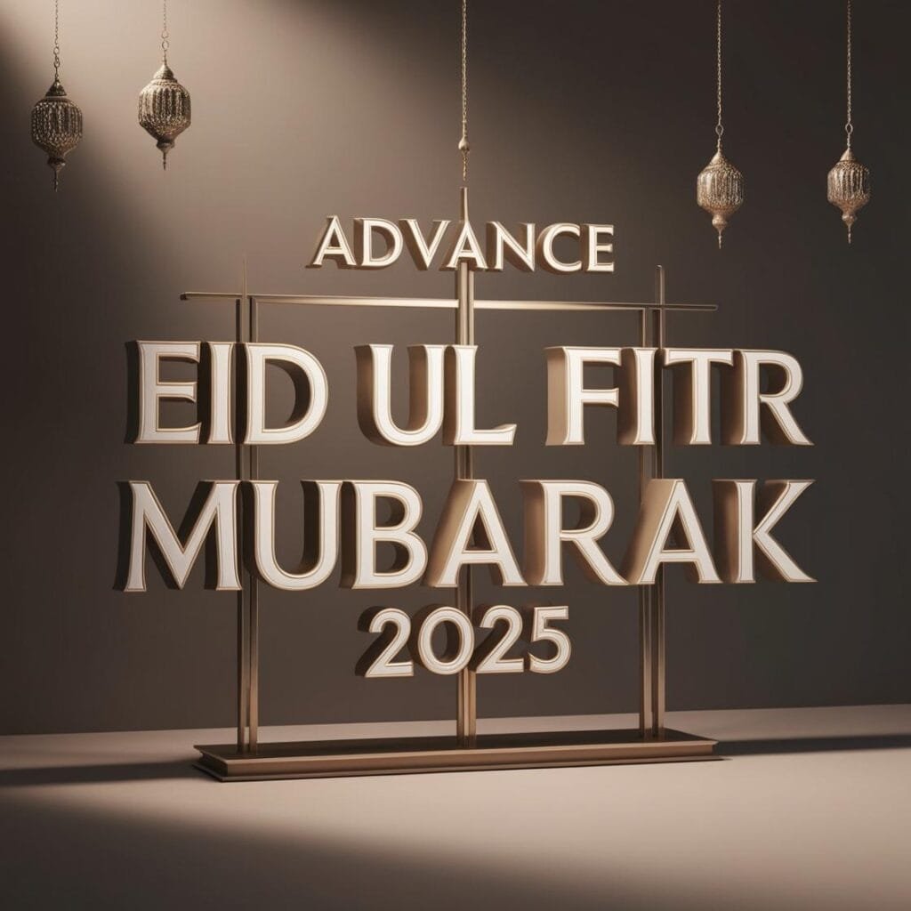 Advance Eid Ul Fitr Mubarak 2025