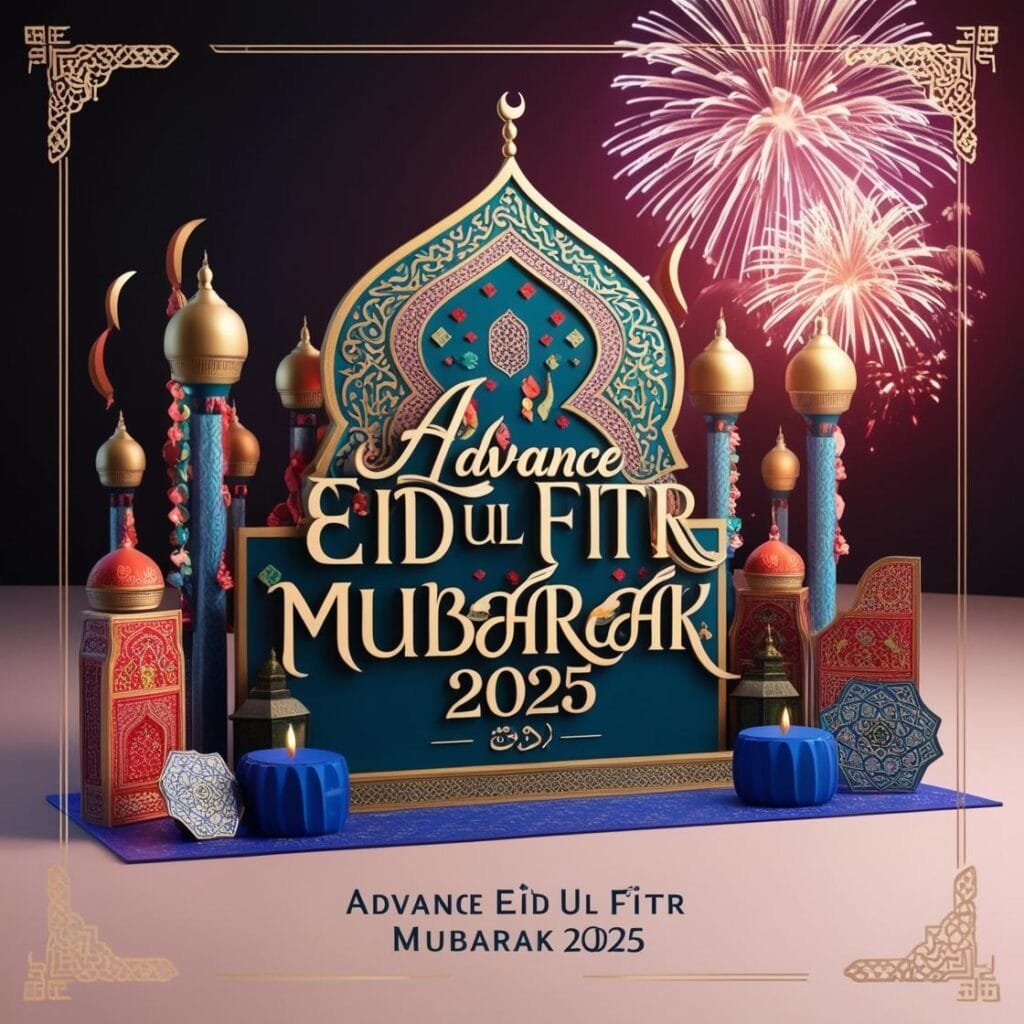 Advance Eid Ul Fitr Mubarak 2025