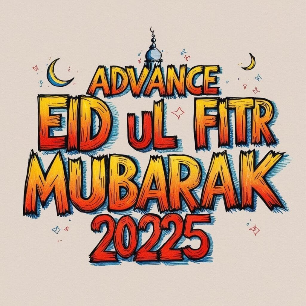Advance Eid Ul Fitr Mubarak 2025