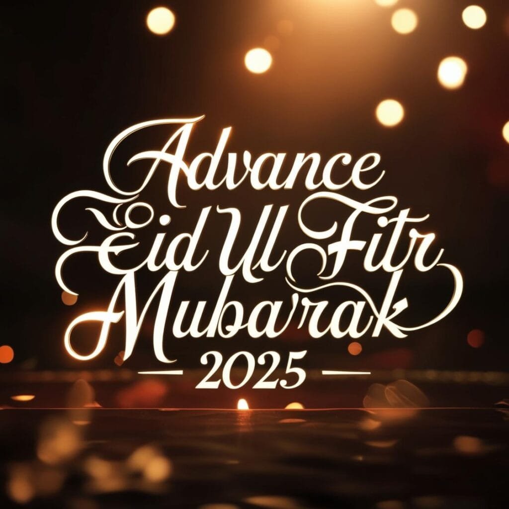 Advance Eid Ul Fitr Mubarak 2025