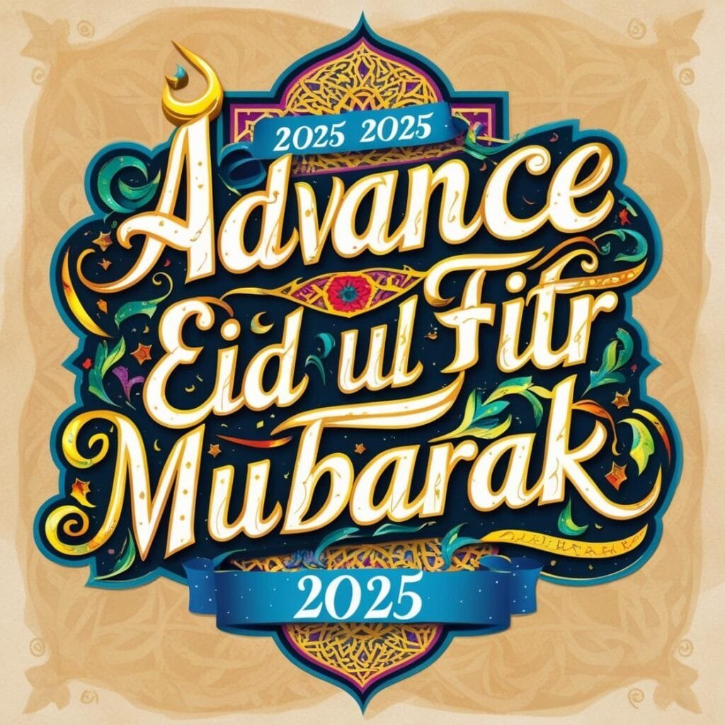 Advance Eid Ul Fitr Mubarak 2025
