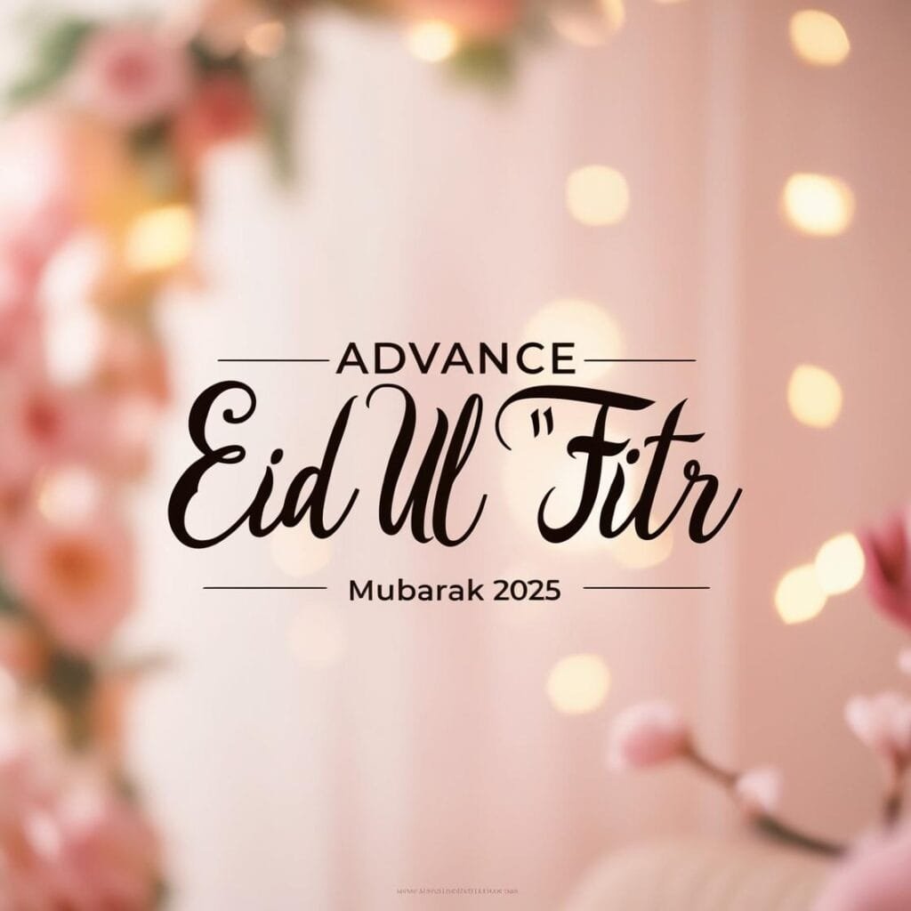 Advance Eid Ul Fitr Mubarak 2025