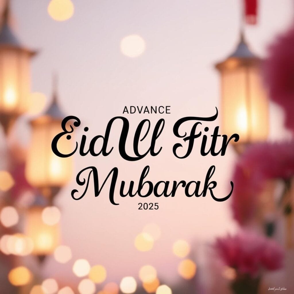 Advance Eid Ul Fitr Mubarak 2025