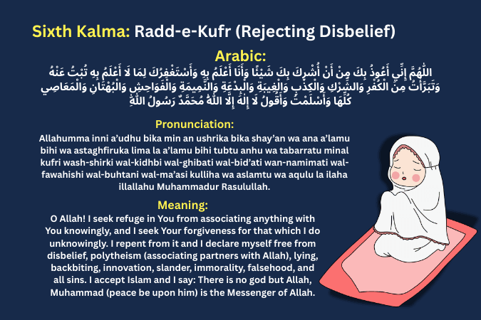 6 Kalma in Islam and Meaning