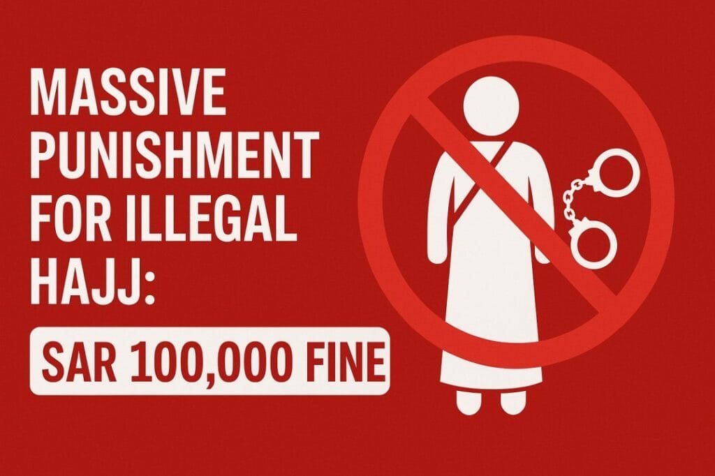Massive Punishment for Illegal Hajj