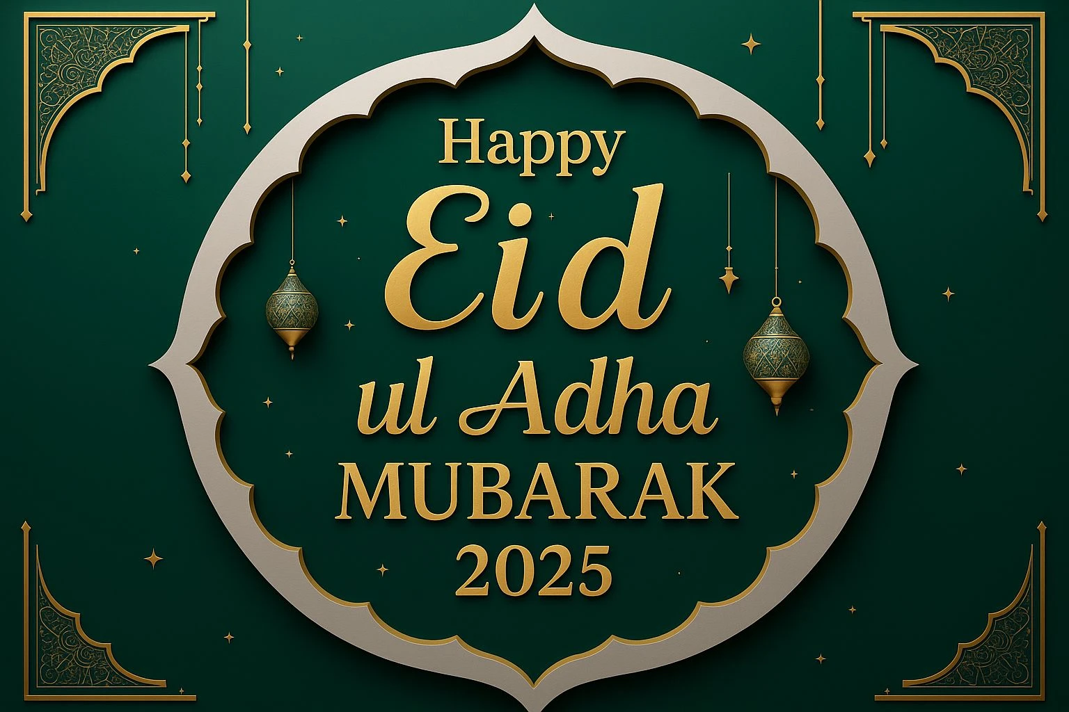 Happy Eid Ul Adha Mubarak 2025 Wishes