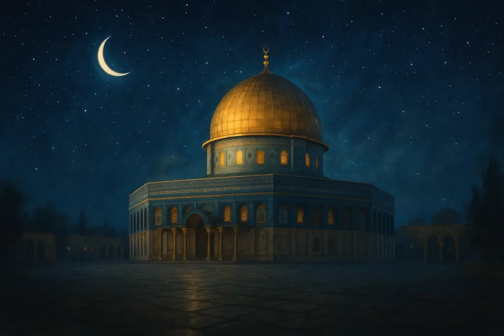 Shab-e-Meraj 2026, Jerusalam